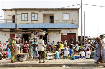 Street scene in Benin