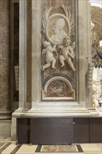 St Peter's Basilica, San Pietro in Vaticano, Basilica of St Peter in the Vatican, Rome, Italy,