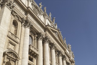 St Peter's Basilica, San Pietro in Vaticano, Basilica of St Peter in the Vatican, Rome, Italy,