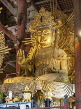 Nyoirin-kannon, Guanyin, statue, Todai-ji, Todaiji temple, Nara, Japan, Asia