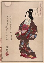 Tsukioka Yoshitoshi (1839 - 9 June 1892) one of the last great masters of the classical Japanese