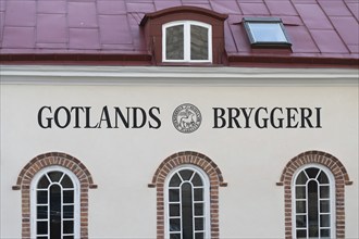 Brewery, Gotlands Bryggeri, Hanseatic City of Visby, UNESCO World Heritage Site, Gotland Island,