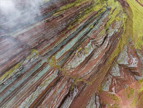 Pallay Punchu Rainbowmountain, Layo, Peru, South America