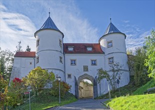 Wörth Castle in Wörth an der Donau, Bavaria, Germany, Europe