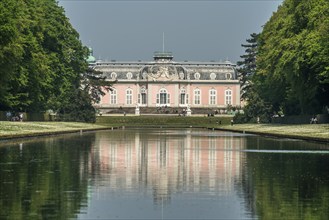 Benrath Palace, state capital Düsseldorf, North Rhine-Westphalia, Germany, Europe