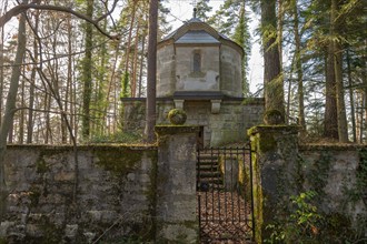 Mausoleum of the Tucher family, Simmelsdorf, Middle Franconia, Bavaria, Germany, Europe