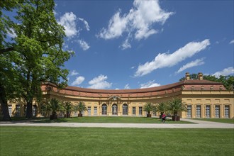 Orangery in the City Park, Erlangen, Middle Franconia, Bavaria, Germany, Europe