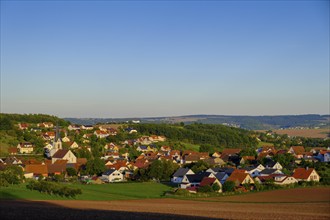 Windshausen, Rhön-Grabfeld, Rhön, Lower Franconia, Franconia, Bavaria, Germany, Europe