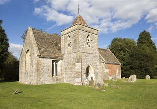 Church of Saint Nicholas, Berwick Bassett, Wiltshire, England, UK