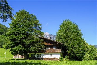 Old farmhouse, Pertisau am Achensee, Tyrol, Austria, Europe