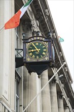 Clerys shop clock, O'Connell street, city of Dublin, Ireland, Irish Republic, Europe