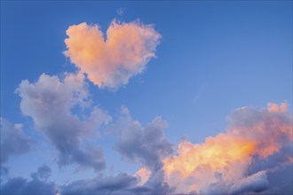 Clouds at sunset