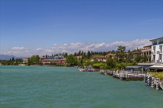 Sirmione, tourist attraction and thermal spa resort on southern Lake Garda, Italy, Sirmione, Lake