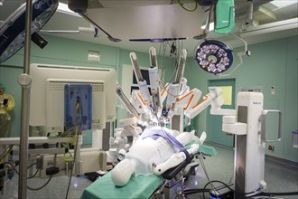 Operating theatre robot HUGO, Dresden, Saxony, Germany, Europe