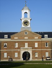 The Vulcan Building, former naval store, Portsmouth harbour, Hampshire, England, United Kingdom,