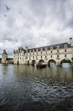 Chenonceau Castle, Château de Chenonceau, Department Indre-et-Loire, Centre-Val de Loire region,