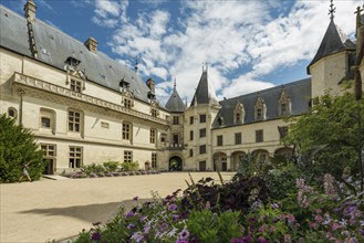 Chaumont Castle, Château de Chaumont, Chaumont-sur-Loire, Loire, Département Loir-et-Cher, France,