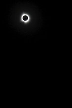 Van Wert, Ohio USA, 8 April 2024, A total solar eclipse, seen from northwestern Ohio