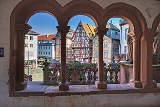 Collegiate Basilica of St Peter and Alexander in Aschaffenburg, Bavaria, Germany, Europe