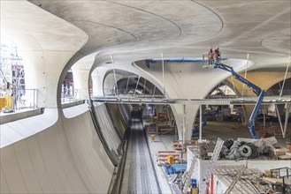 Impressions of the new Stuttgart 21 main station. The shell is finished, now it's time for the