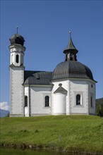 Seekirchl, Church of the Holy Cross, Seefeld, Tyrol, Austria, Europe