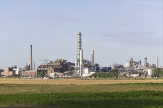 BASF, Lugwigshafen am Rhein, industrial area, Felder, Mannheim, Baden-Württemberg, Germany, Europe