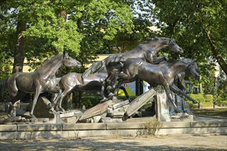 Monument 'The Wind of Freedom', Clayallee, Dahlem, Steglitz-Zehlendorf, Berlin, Germany, Europe