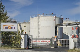 TanQuid tank farm, Freiheit, Ruhleben, Spandau, Berlin, Germany, Europe