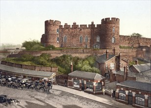 Shrewsbury Castle is a red sandstone castle in the English town of Shrewsbury, West Midlands,