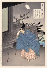 Tsukioka Yoshitoshi (1839 - 9 June 1892) one of the last great masters of the classical Japanese