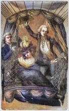 Der erste Ballonaufstieg in England 15. September 1784, The First Balloon Ascent in England 15