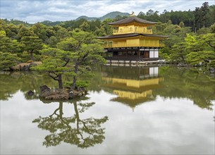 Kinkaku-ji, Temple of the Golden Pavilion, Kyoto, Japan, Asia