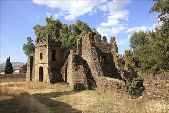 Amhara region, in the Gemp palace complex in Gondar, Gonder, UNESCO, world, heritage, cultural