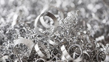 Metal, material, metal shavings, stainless steel scrap