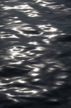 Light reflections on sea surface, sea, Baltic Sea