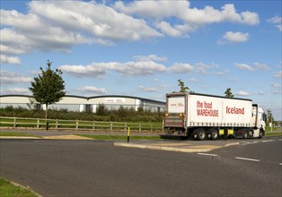 Iceland frozen food warehouse and distribution centre building, Symmetry Park, Swindon, Wiltshire,