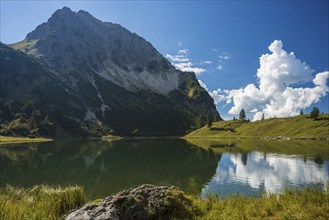 Unterer Gaisalpsee, Allgäu Alps, Allgaeu, Bavaria, Germany, Europe