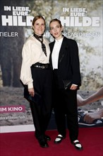 Fritzi Haberland and Sina Martens at the premiere of IN LIEBE, EURE HILDE at the cinema in Berlin's