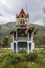 Demolished church, Peru, South America