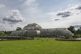 Palm House, the oldest Victorian greenhouse in the world, Royal Botanic Gardens, Kew, London,