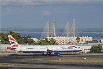 Lisbon, Portugal - September 2, 2023: British Airways Airbus A321-251NX passenger plane taxi on