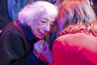 Margot Friedländer (Holocaust survivor) at the Federal President's Citizens' Festival in Bellevue