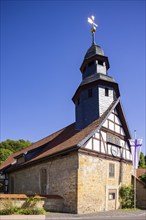 Nazza is a municipality in the north of the Wartburg district in Thuringia. Church of Christ from