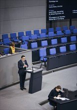 Carsten Körber, CDU/CSU, Member of the Bundestag, delivers a speech on EPL 05 Federal Foreign