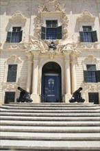 Auberge de Castille palace in city centre of Valletta, Malta completed in 1744