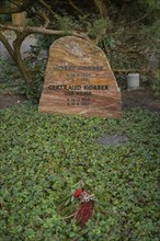 Horst and Gertraud Korber, grave, Waldfriedhof Dahlem, Hüttenweg, Steglitz-Zehlendorf, Berlin,