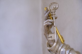 St Peter with key, Collegiate Church of St Peter and Paul, Niederzell, UNESCO World Heritage Site,