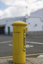 CORREOS, Spanish letter box, post box, Puerto del Carmen, Lanzarote, Canary Island, Canary Islands,