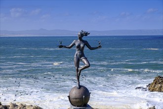 Fynarts, sculpture path along the coast, Hermanus, Garden Route, Western Cape, South Africa, Africa