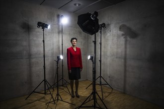 Sahra Wagenknecht is a member of the German Bundestag and founder of the BSW party, pictured here